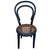 Victorian child size Thonet number 13 side chair features an elegant, sculptural frame crafted from warm-toned bentwood...