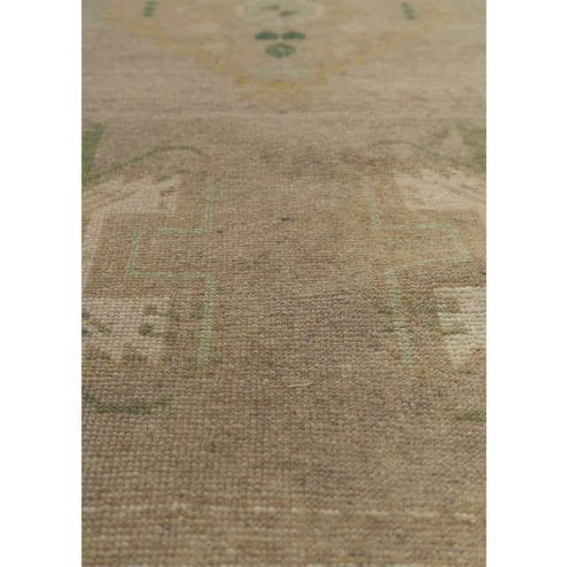 Turkish Turkish Mini Rug Oriental Hand Knotted Vintage Rug 1'8" x 3'5" #21253 For Sale - Image 3 of 8