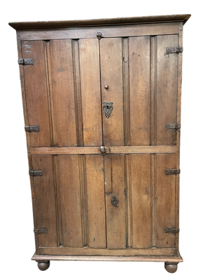 Antique Spanish Oak Kitchen Cabinet, 1670
