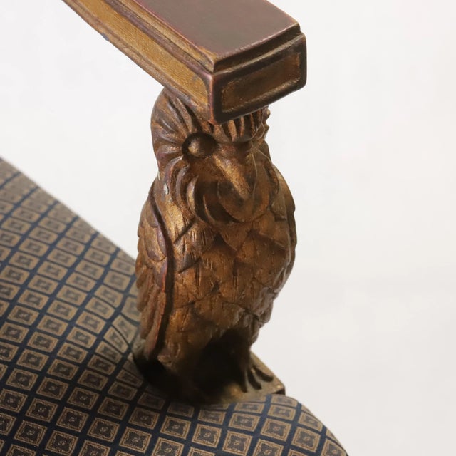 20th Century French Art Deco Armchair For Sale - Image 9 of 13