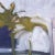 Blue Modernist Tropical Oil Painting on Canvas For Sale - Image 8 of 9