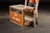 c. 1960s; Carl Kroyer Crates - Mountainside, NJ Heavy-duty animal control crate with stenciled "NYC DOG POUND" lettering...