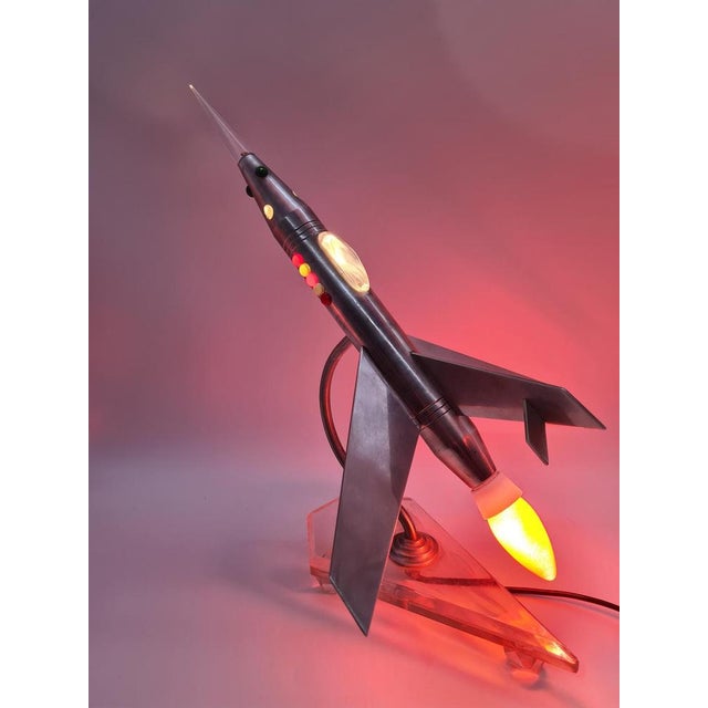 Vintage Table Lamp in Aluminium, 1960s For Sale - Image 15 of 17