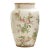 Mid 20th Century Ceramic Floral Print Vase Tuscan Style Decor For Sale
