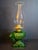 Up for consideration is a striking mid-century vintage L.E. Smith Glass Company "Moon and Star" finger oil lamp in vibrant...