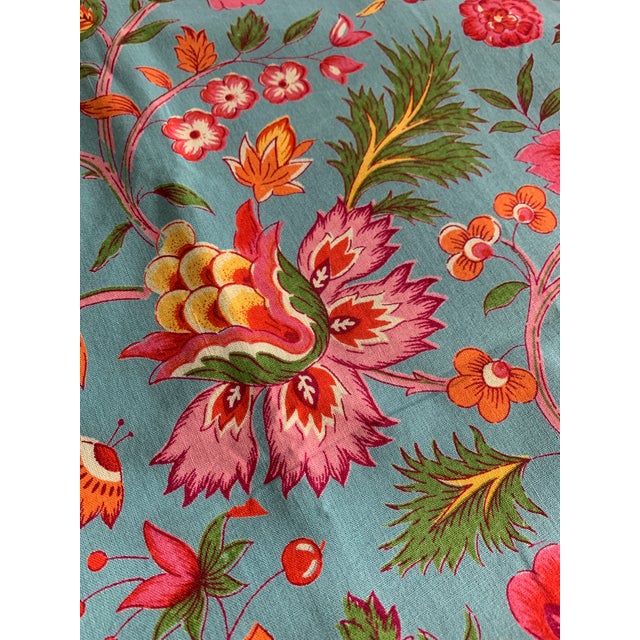 April Cornell Jacobean Floral Tablecloth & Napkins 7 Pieces For Sale - Image 11 of 12