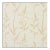 Schumacher Cynthia Embroidered Print Fabric in Natural For Sale