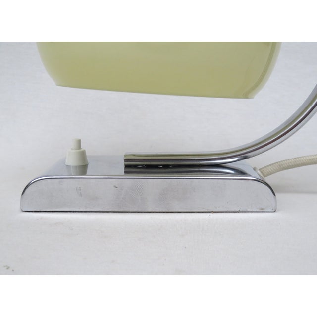 Vintage Bauhaus Table Lamp with Beige Cased Glass Shade, 1920s For Sale - Image 15 of 18