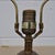 1920s Vintage 1920s Pair of Aged Brass Lamps by Frederick Cooper For Sale - Image 5 of 7