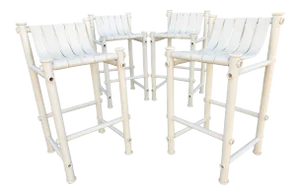 1960s Space Age Bar Stools by Jerry Johnson for Landes Inc. of California - Set of 4