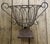 Lovely lines on this French Country style iron garden urn. It’s in very nice vintage condition and would make a stunning...