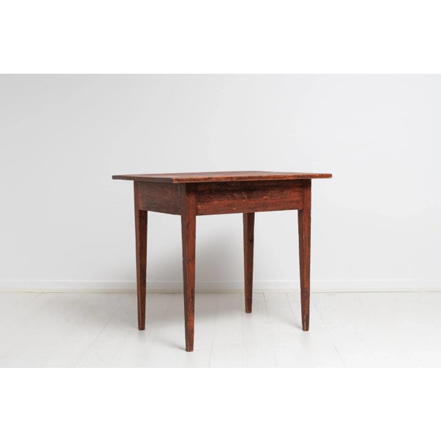 Small 19th Century Swedish Gustavian Style Side Table For Sale - Image 6 of 11