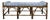 Fretwork Bamboo Bench For Sale