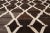 Contemporary Contemporary Brown Flaweave Kilim Wool Rug With Trellis Design For Sale - Image 3 of 7