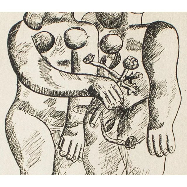 Fernand Léger 1948 After Fernand Léger, First Edition Period Parisian Lithograph For Sale - Image 4 of 8