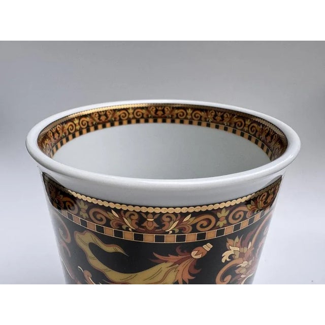 Barocco Vase by Versace for Rosenthal, 1994 For Sale - Image 3 of 5