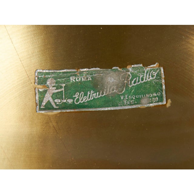 1940s Italian Modern Floral 1940s-1950s Chandelier For Sale - Image 5 of 7