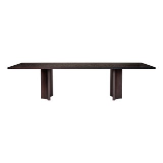 Aperta C4 280 American Walnut Rectangular Dining Table by Mokko Amsterdam For Sale