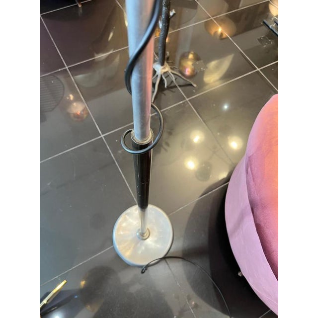Mid-Century Modern Articulated Floor Lamp attributed to Oscar Torlasco, 1960s For Sale - Image 3 of 12