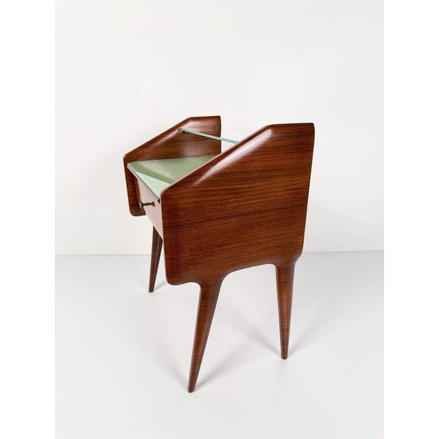 Mid-Century Modern Italian Nightstands in the style of Dassi, 1950s, Set of 2 For Sale - Image 15 of 18