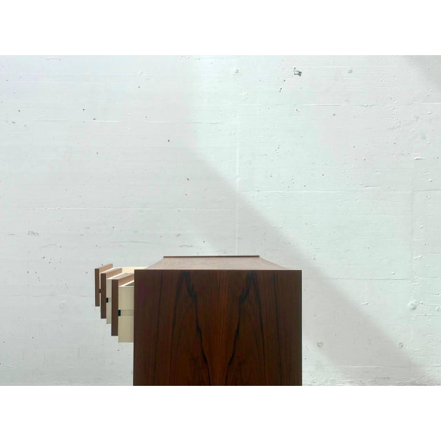 1960s Long Mid-Century Danish Teak Chest of Drawers, 1960s For Sale - Image 5 of 12