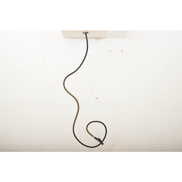 Ceiling Light in Metal and Plastic by Alizz C. Cooper for Ingo Maurer For Sale - Image 10 of 17