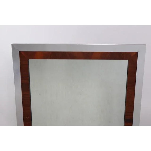 Milo Baughman Mid Century Mirrors After Baughman - a Pair For Sale - Image 4 of 12