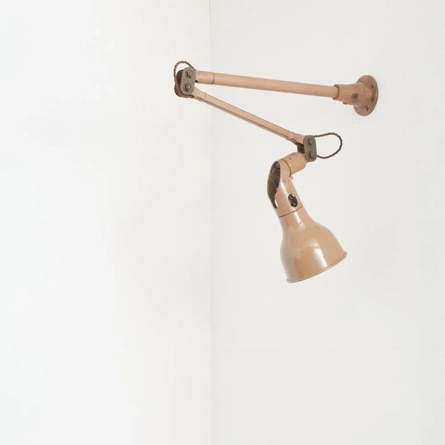 Articulating Wall Light from Mek Elek, 1930s For Sale - Image 4 of 11