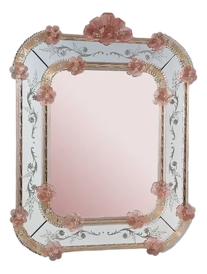 Venetian Mirror Murano Glass "Ca' Max" by Fratelli Tosi
