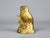 Mid-Century Modern Vintage Brass Perched Owl Sculpture For Sale - Image 3 of 6