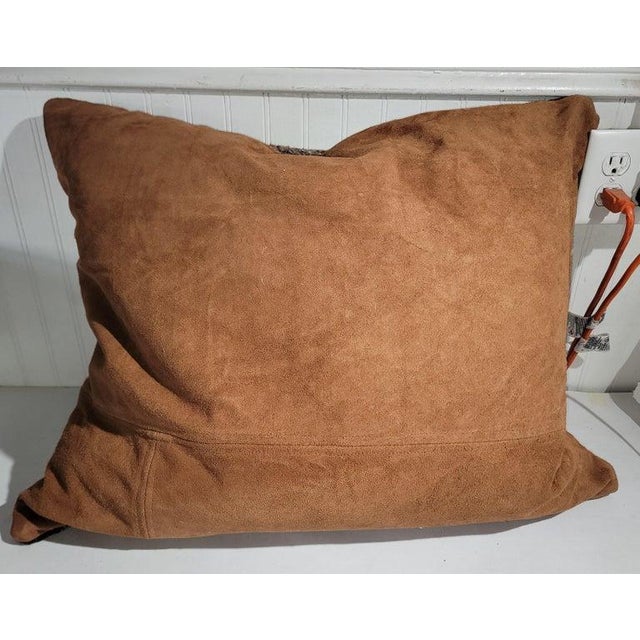 Amazing Weaving / Lg. Bolster Pillow For Sale In Los Angeles - Image 6 of 6
