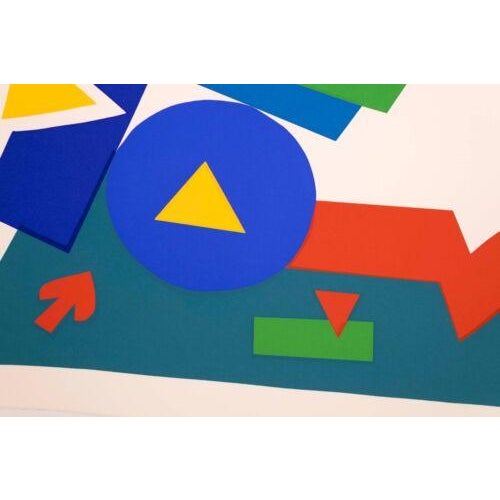 Daniel Gelakoska Star Dome Contemporary Serigraph with Embossed Artist Seal For Sale In Detroit - Image 6 of 8