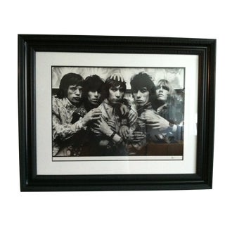 Mid/ Late 20th Century Vintage Rolling Stones "Eleven Hands" Original Print 6/50 by Michael Cooper For Sale