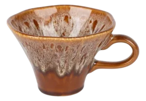 Handmade Kiln-Fired Glazed Ceramic Cups