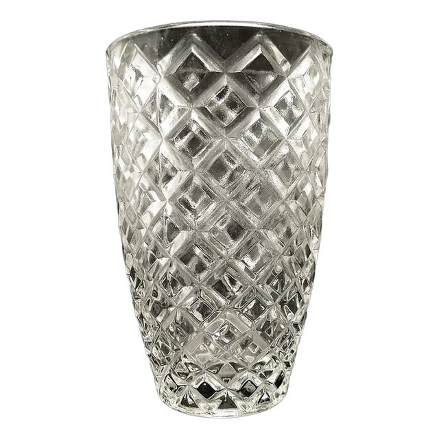 Art Deco Vase from Hortensja Glassworks, Poland, 1970s For Sale