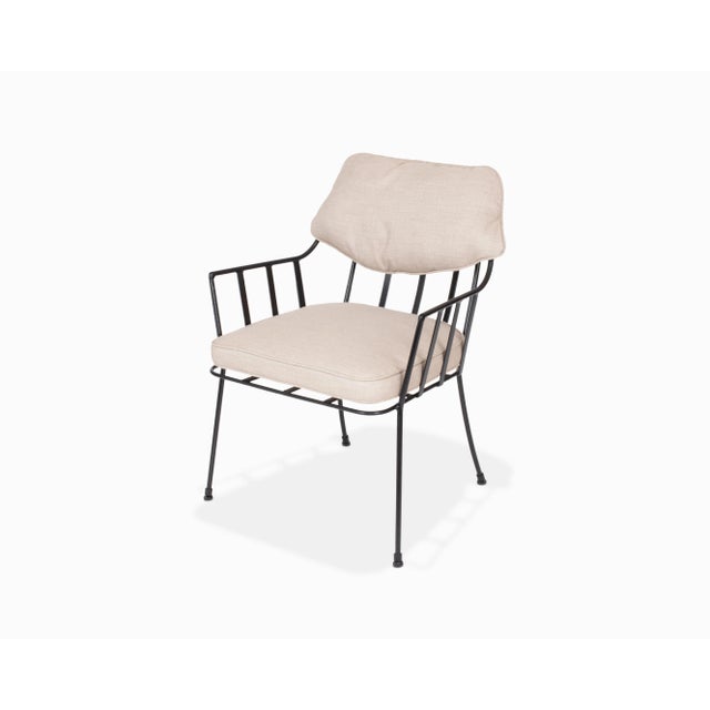 Mid-Century Modern Vintage Mid Century Patio Chairs by Paul Laszlo for Pacific Iron For Sale - Image 3 of 10