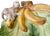 Bordallo Pinheiro Vintage Kaldun & Bogle Zanzibar Majolica Monkey & Banana Leaf Platter, 10" For Sale - Image 4 of 14