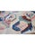 Blue Modern Multicolor Hand Knotted Wool Rug For Sale - Image 8 of 8