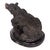Antique 19th Century French Bonze Animalier Brown Bear Statue Sculpture Paris After Antoine-Louis Barye Circa 1870 For Sale - Image 9 of 12
