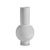 Contemporary Chaumont Glass Vase, White Opal For Sale - Image 3 of 3