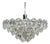 Kinkeldey Chandelier in Chrome with Glass, 1960s For Sale