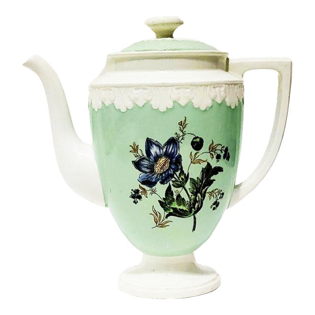 Wedgwood China Corinthian Coffee Pot & Lid For Sale