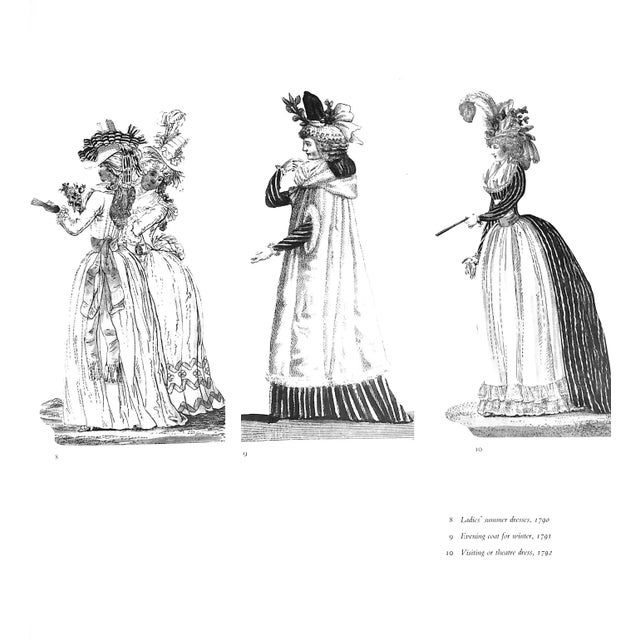 1960s "Mirror of Fashion: A History of European Costume 1789-1929" 1964 Braun-Ronsdorf, Margarete For Sale - Image 5 of 15