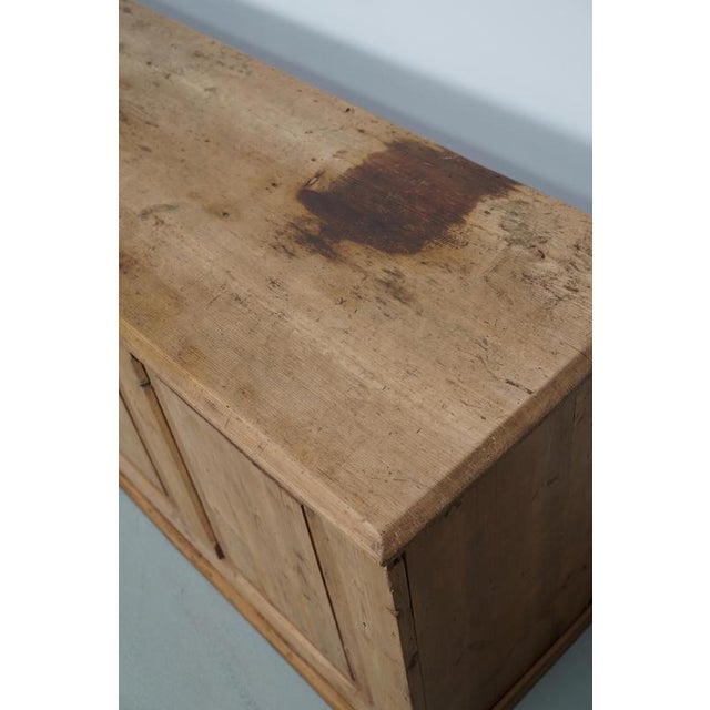 Vintage Rustic German Pine Apothecary Cabinet, 1930s For Sale - Image 6 of 18