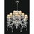 Metal Collection Royal Chandelier in Metal and Crystal by Jago For Sale - Image 7 of 9