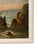 Mid-Century Sea Oil Painting With Linen Frame For Sale - Image 4 of 9