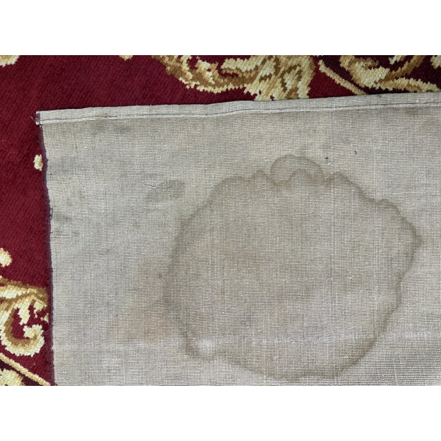 Spanish Hand-Knotted Wool Rug, 1950 For Sale - Image 12 of 13