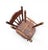 Victorian Oak Children's Stick Back Chairs, 1960s, Set of 2 For Sale - Image 11 of 15