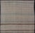 Subtle Horizontal Stripe Design Turkish Vintage Kilim Rug in Warm Neutral Tones For Sale In Atlanta - Image 6 of 11
