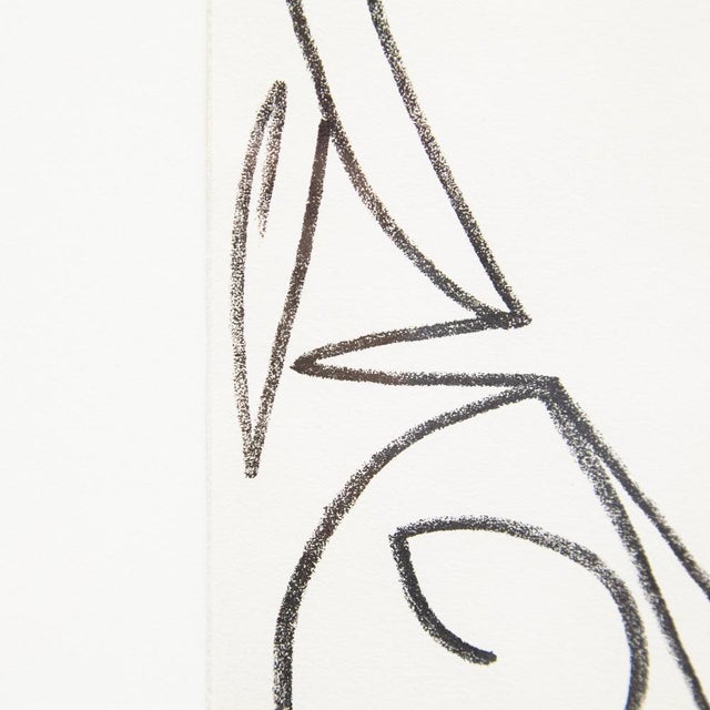 Françoise Gilot, Portrait of a Woman, 1951, Lithograph, Framed For Sale - Image 9 of 14